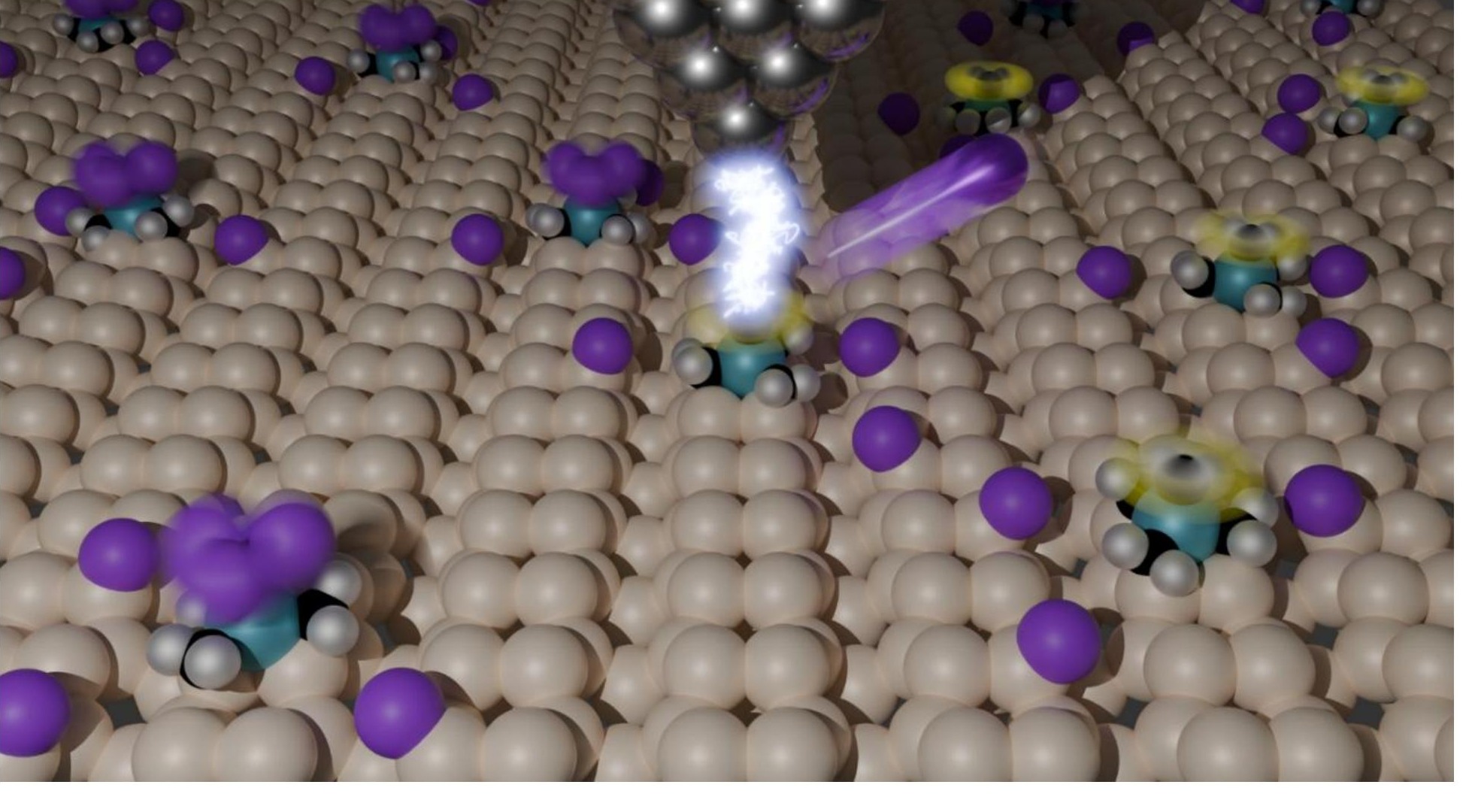 Molecular tools (TIMe-Ge) on Si(100) — concept render